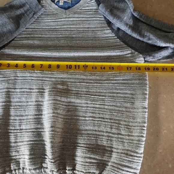 Calvin Klein Gray Sweater 100%Cotton Mens Size Medium - Picture 7 of 10